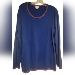 Old Navy blue sweater cute, size XXL.